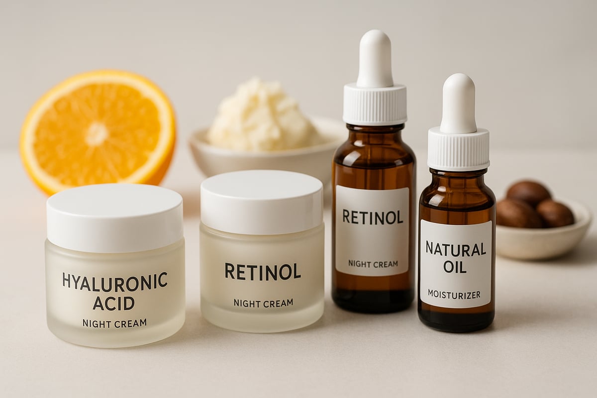 Viktiga ingredienser i nattkräm 2025