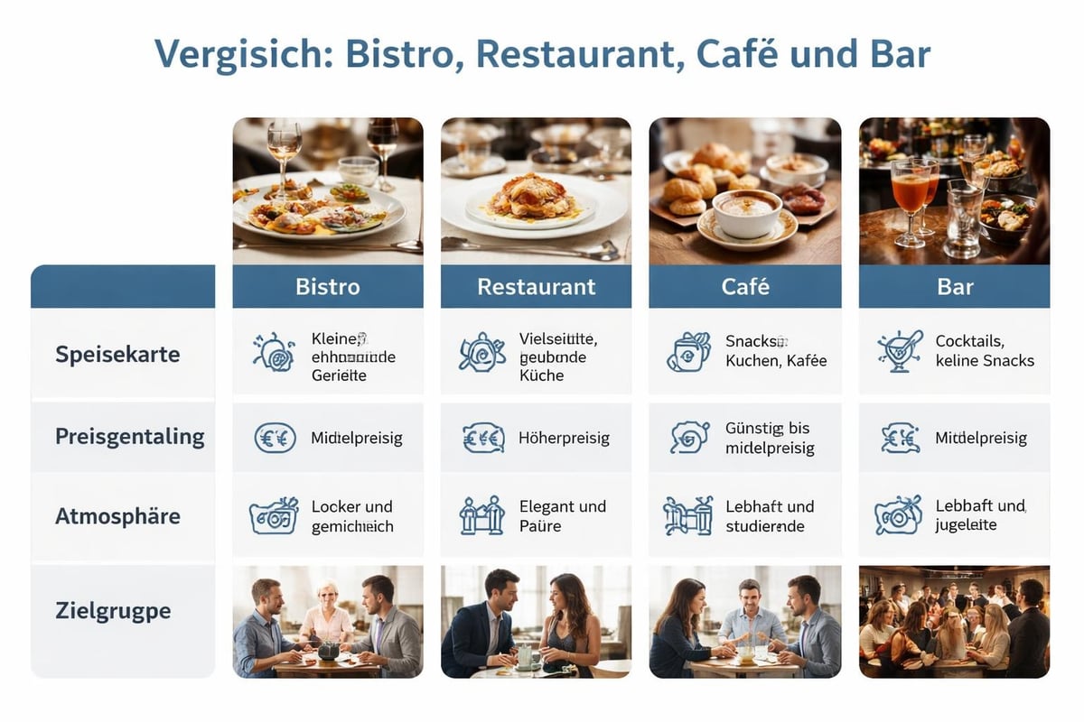 Bistro-Geschäftsmodell