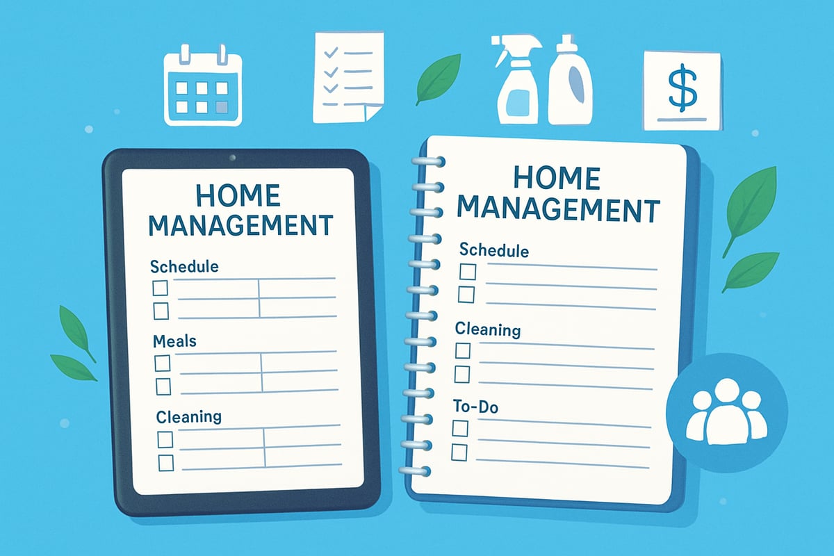 Core Components of an Effective Home Management Planner