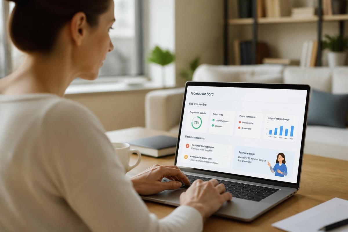 Parent dashboard insights