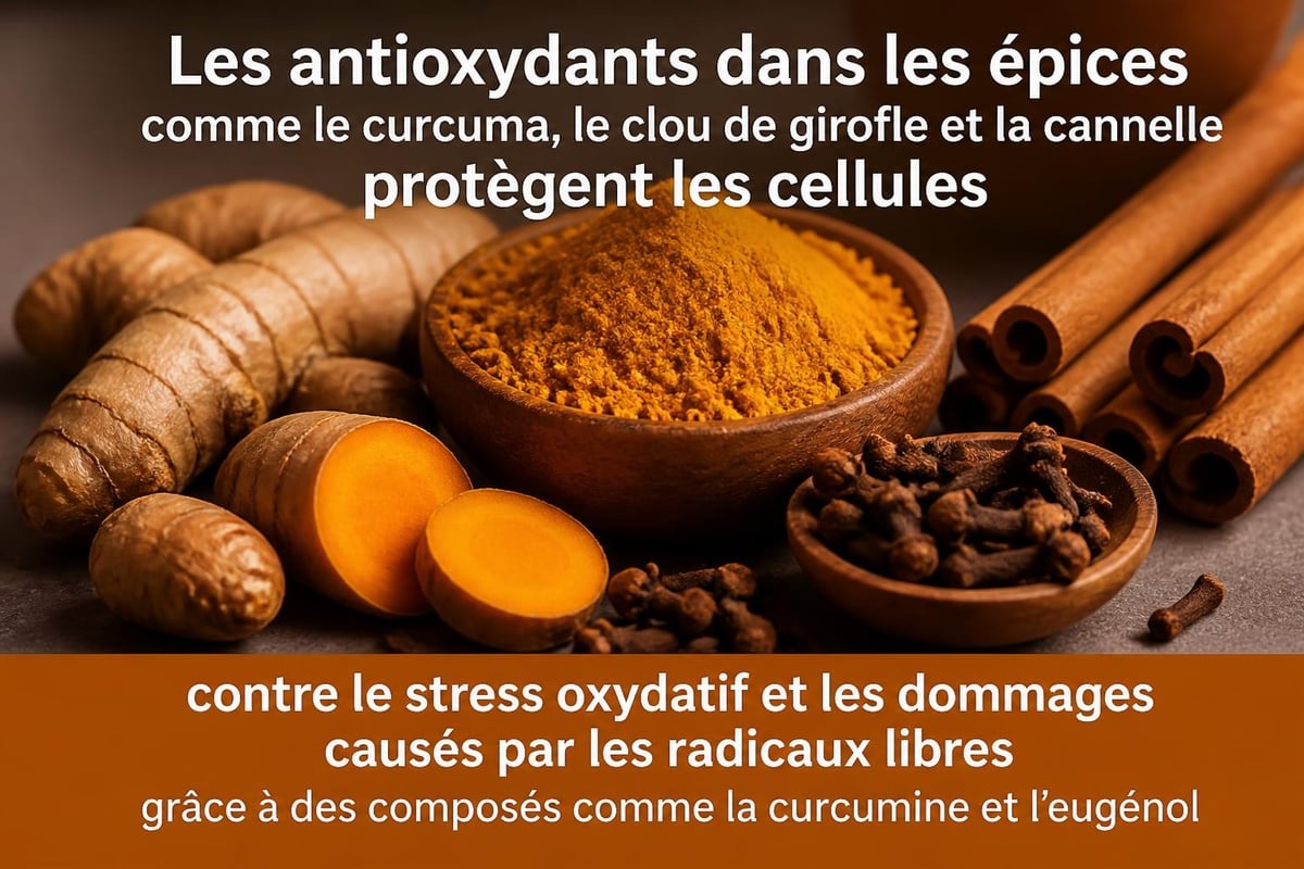 Antioxydants des épices