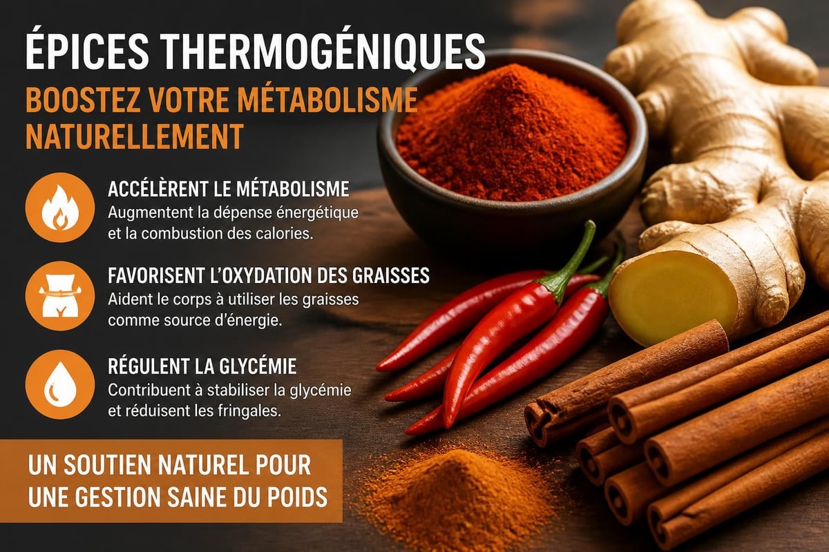 Métabolisme et épices