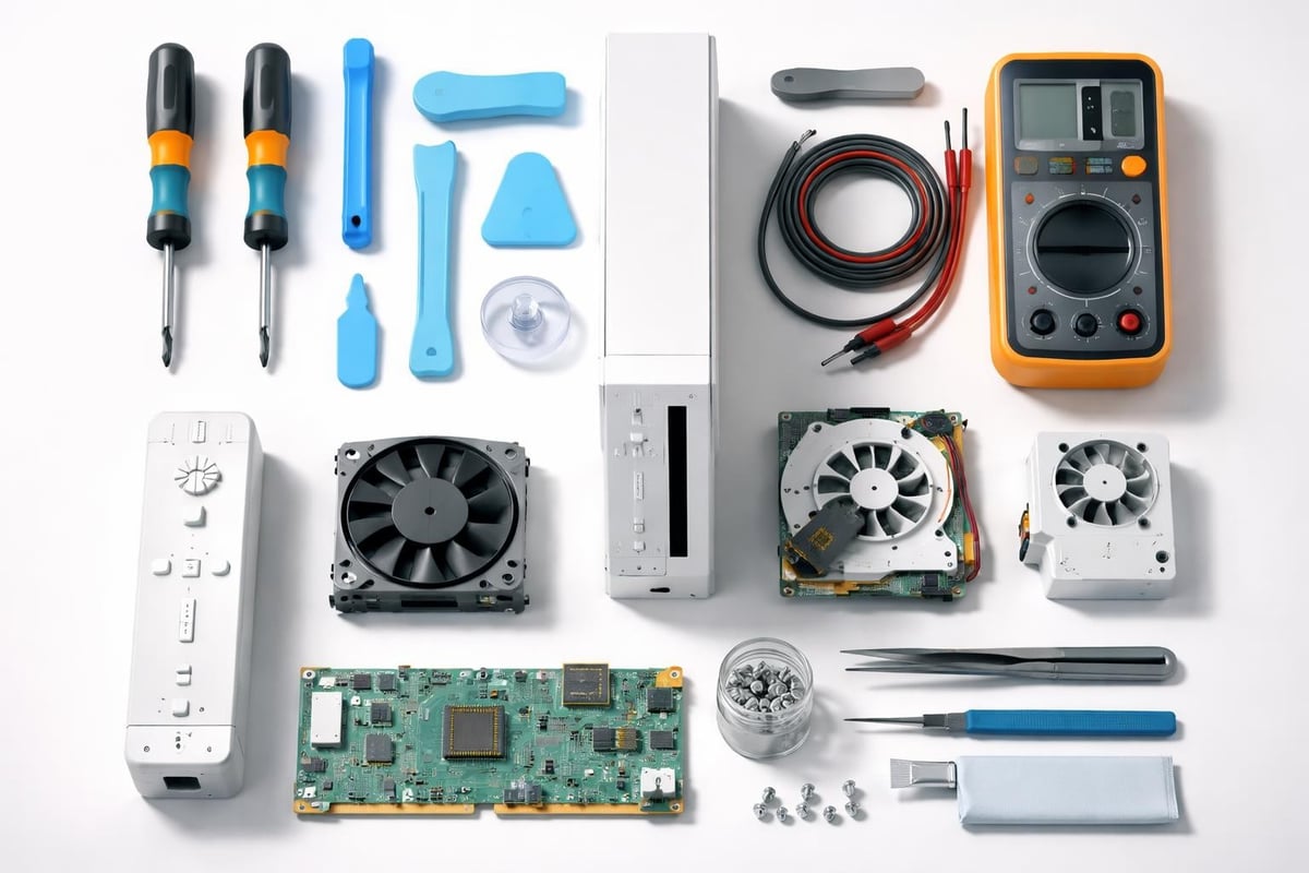 Wii repair tools and parts