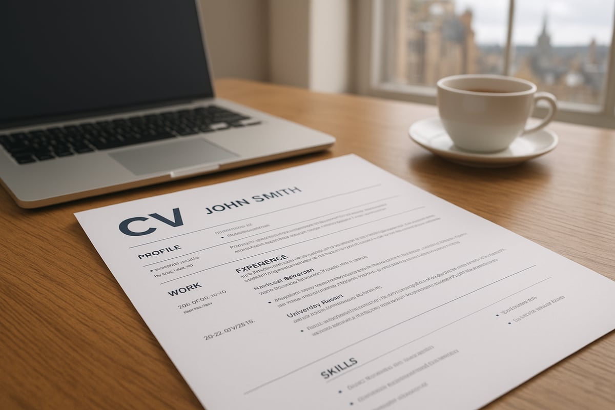 Step-by-Step Guide: Creating a Great Looking CV in 2026