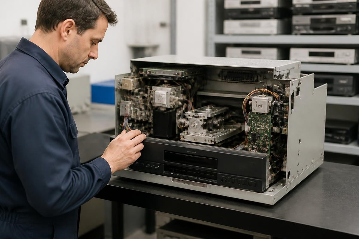 VCR maintenance schedule