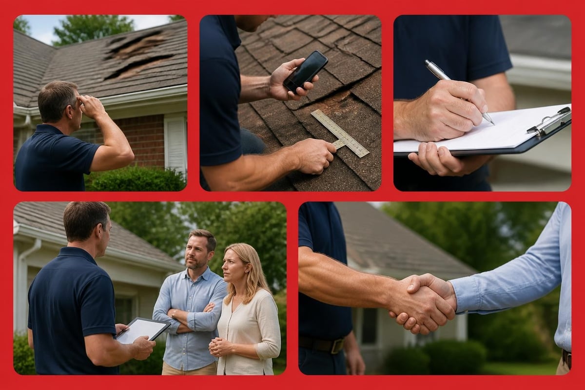 Insurance claim documentation process