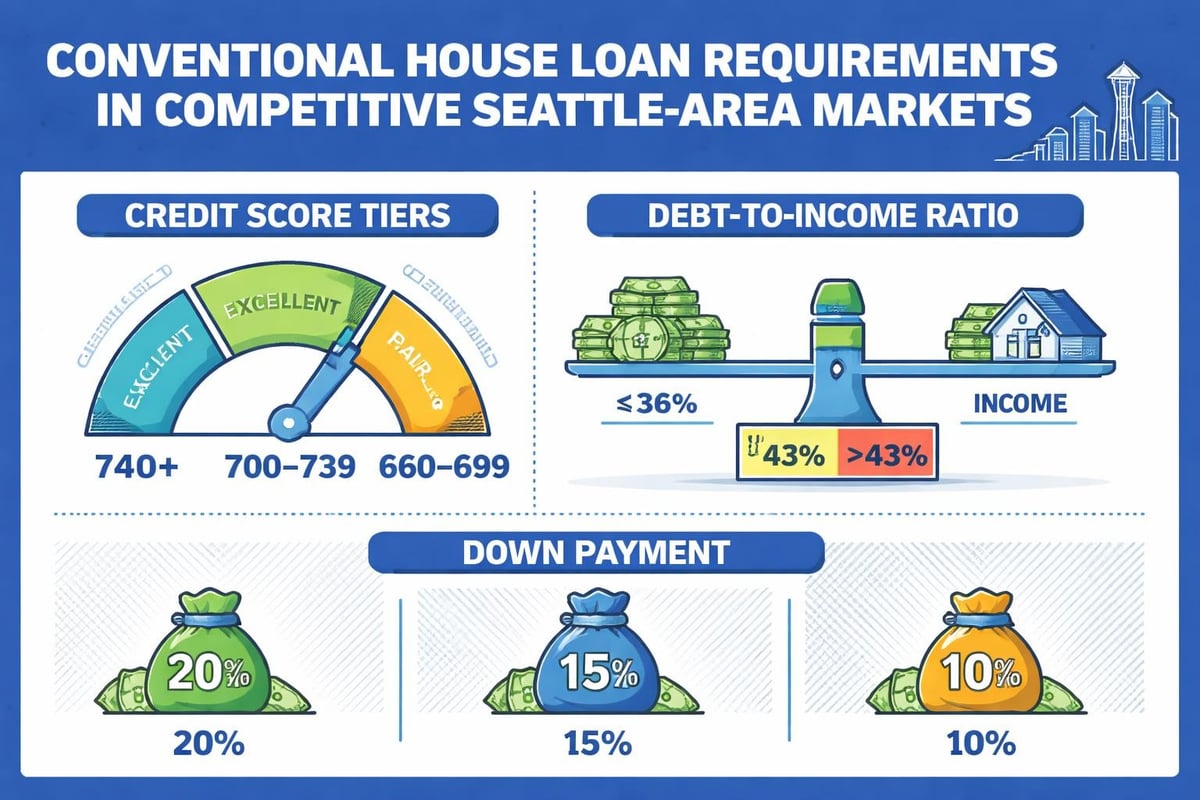Conventional loan qualification requirements