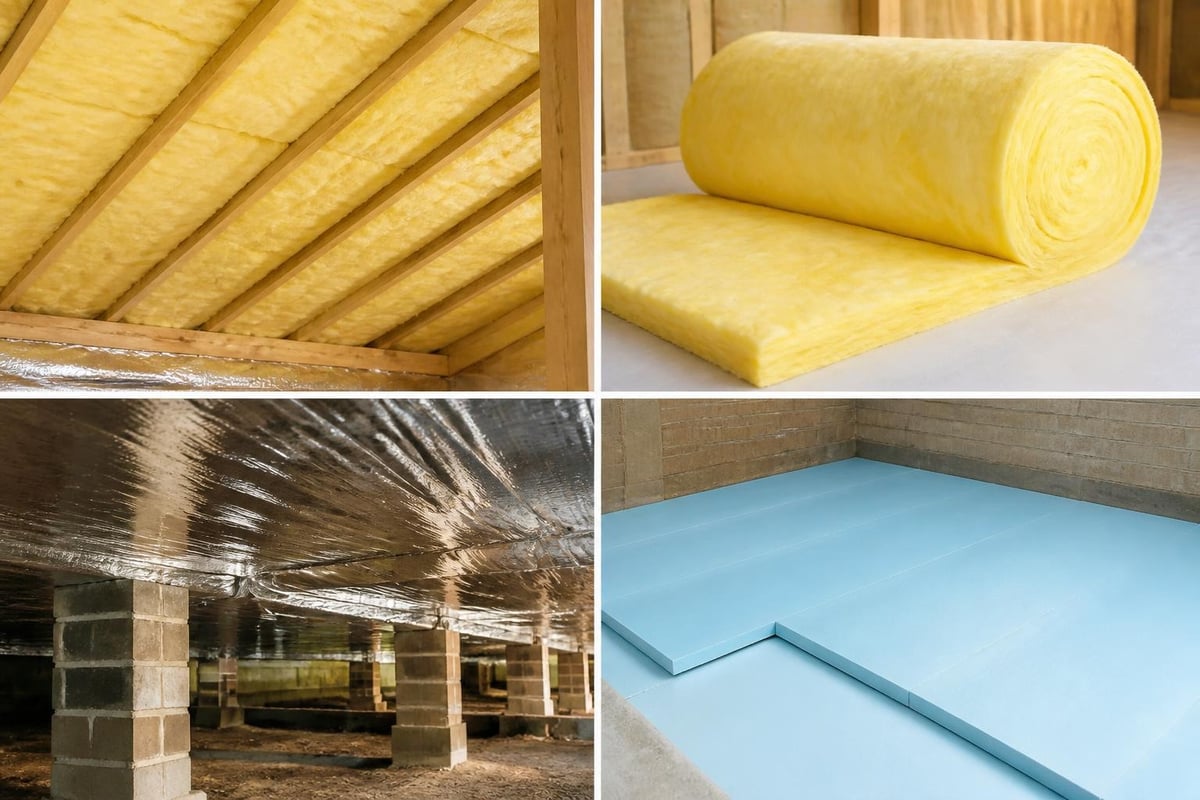 Types of insulation products