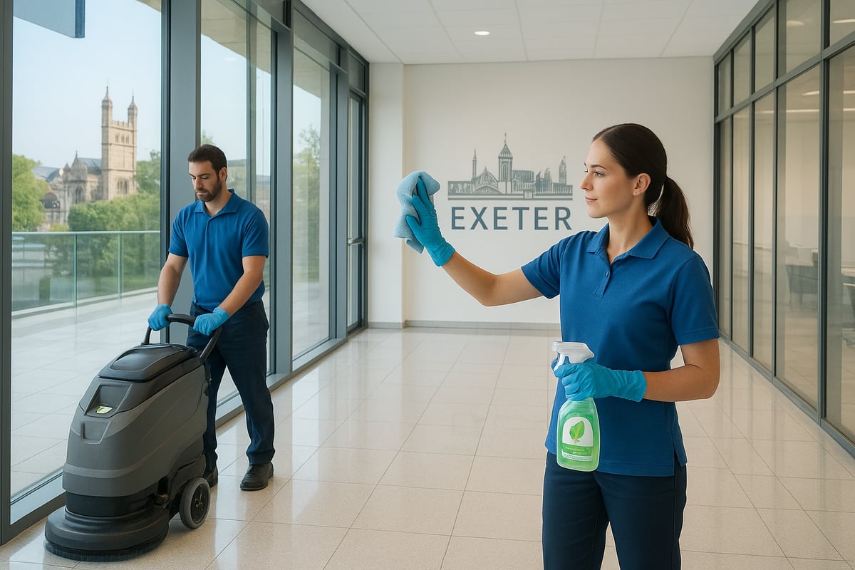 Types of Commercial Cleaning Services Available in Exeter