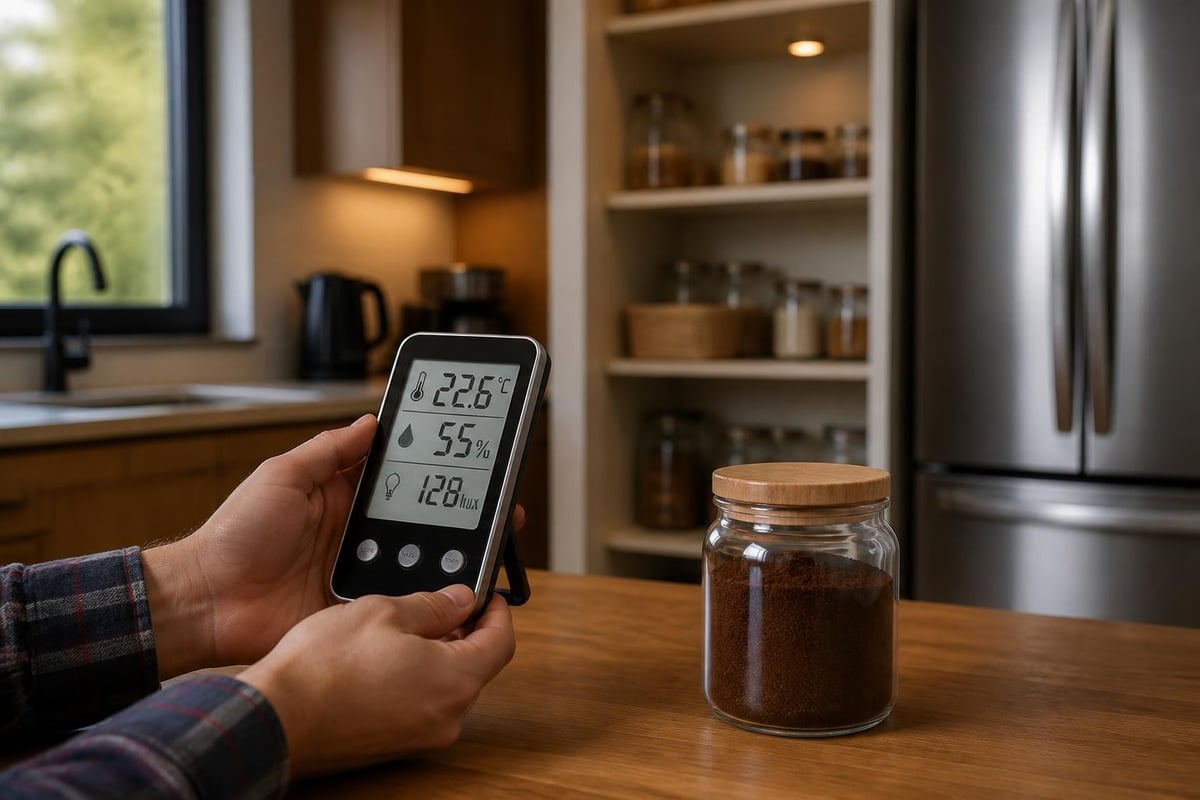 Coffee storage zones