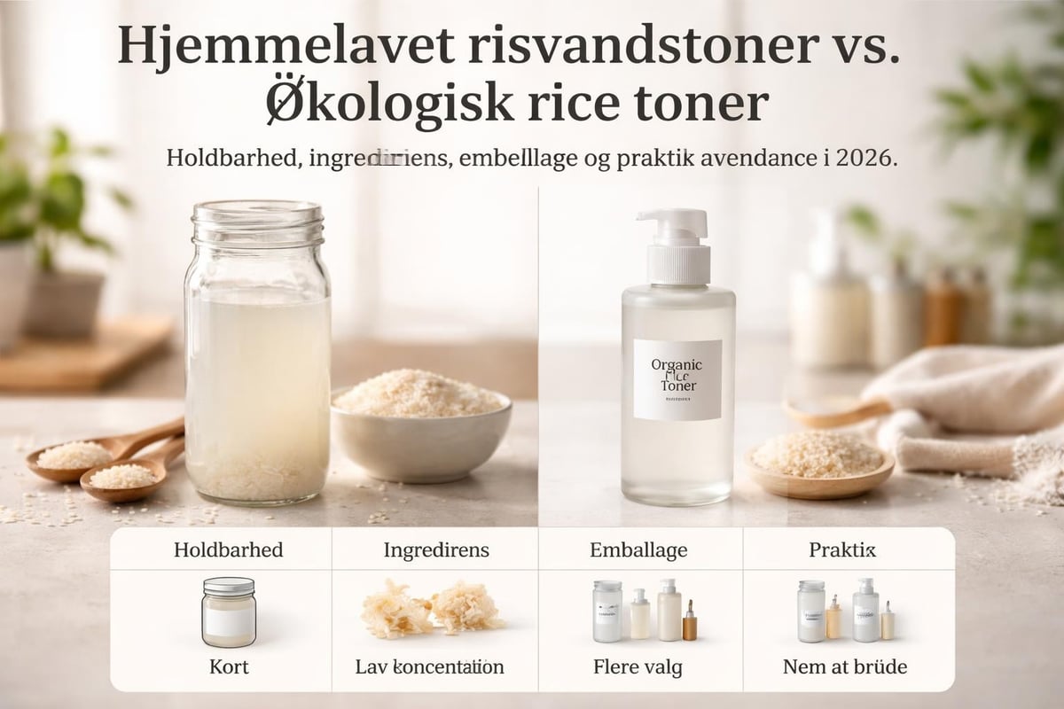 Sustainable rice toner selection