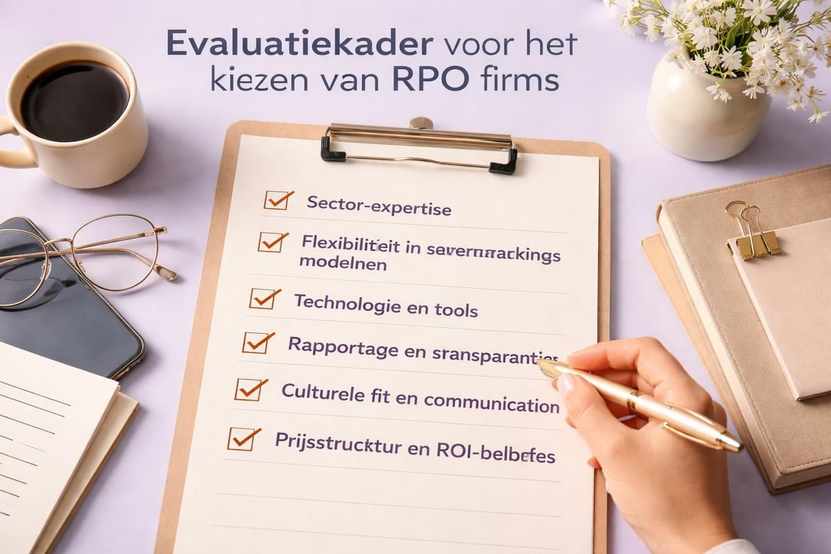 RPO selectiecriteria