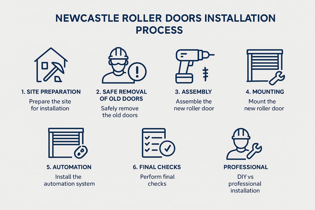 Step-by-Step Roller Door Installation Process