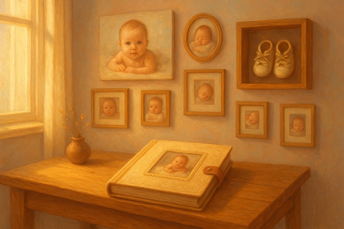 Preserving and Displaying Your Infant Photos