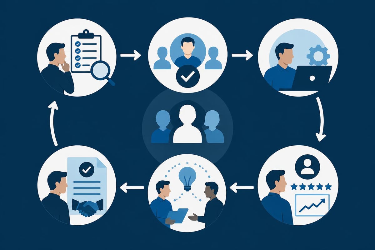 Contract engagement lifecycle