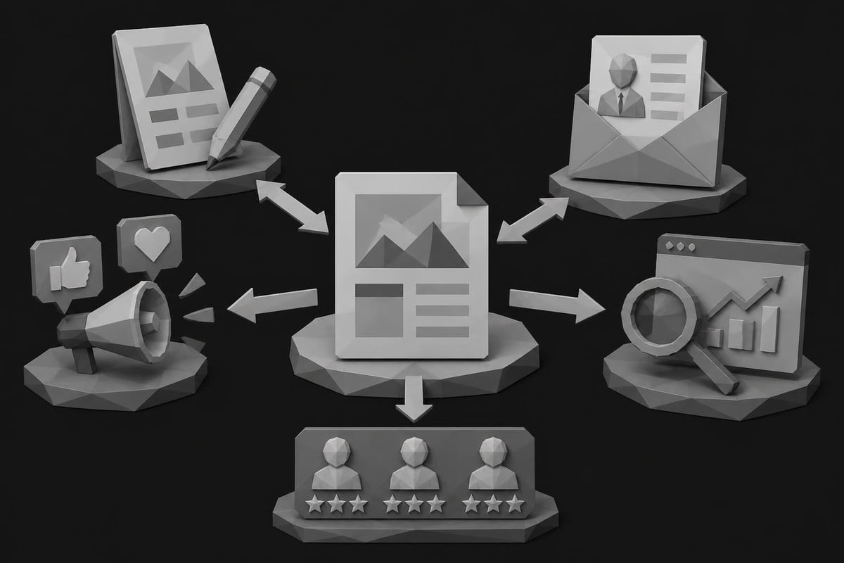 Template marketing strategies