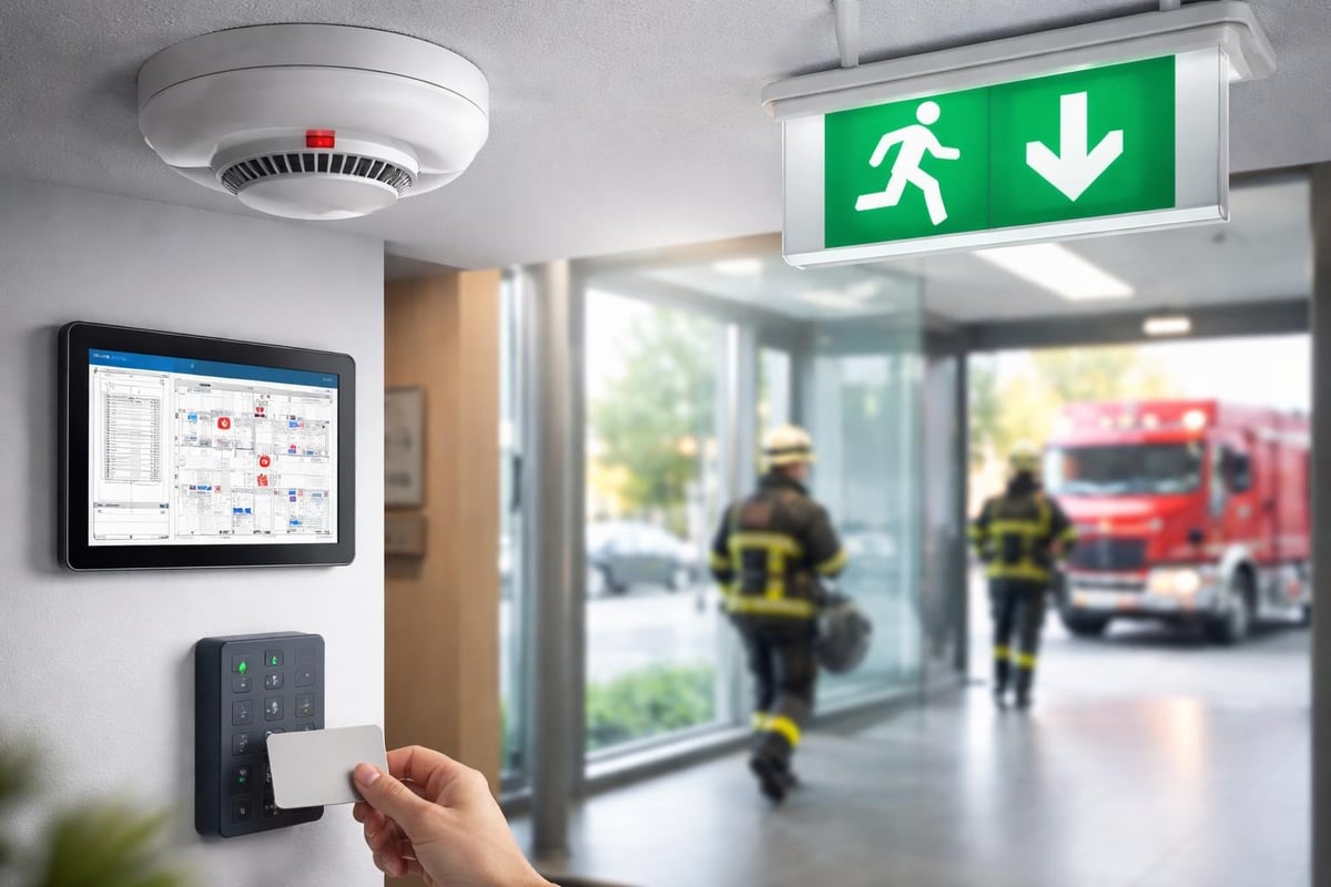 IoT fire alarm integration