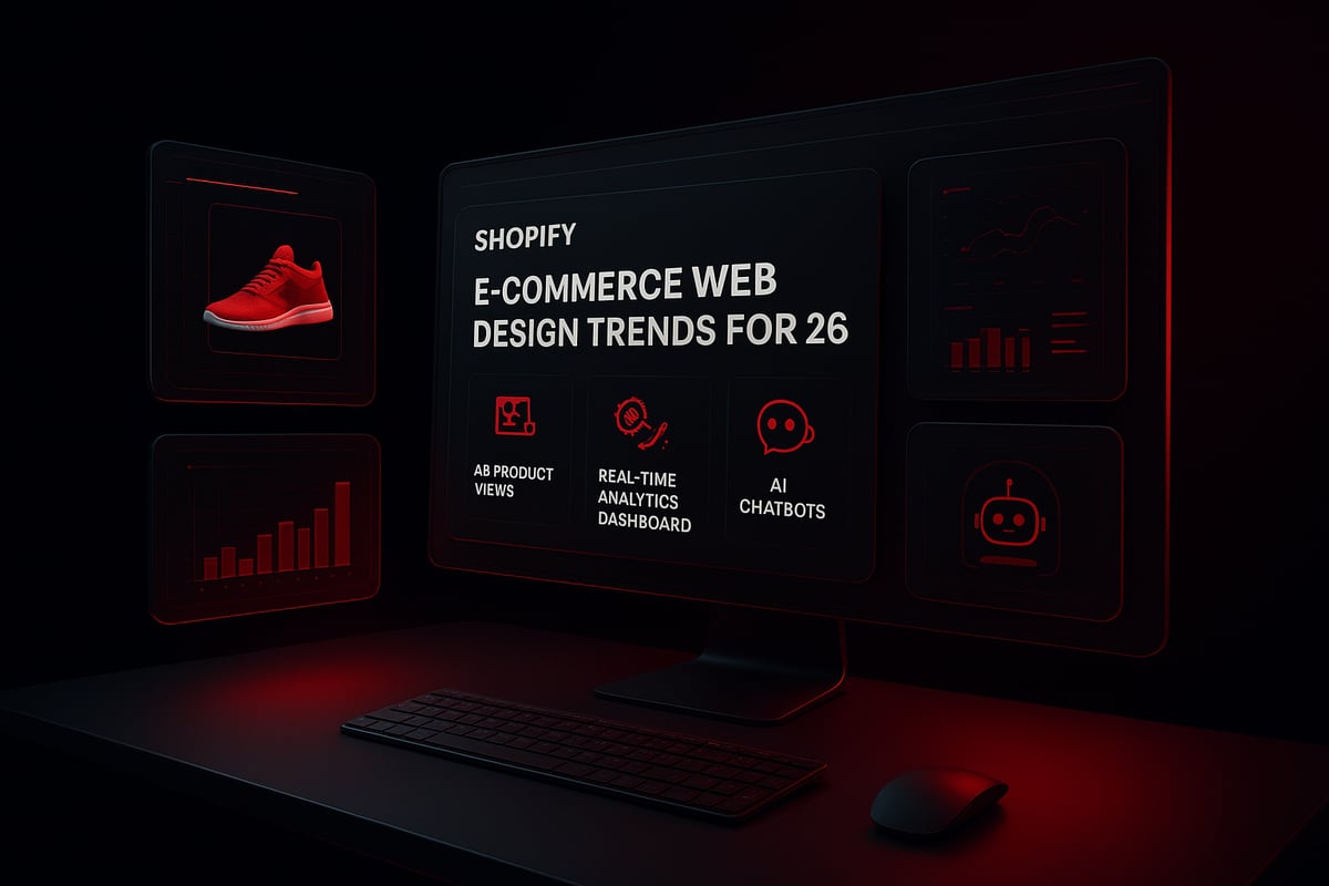 Key Trends Shaping Shopify Ecommerce Web Design in 2026