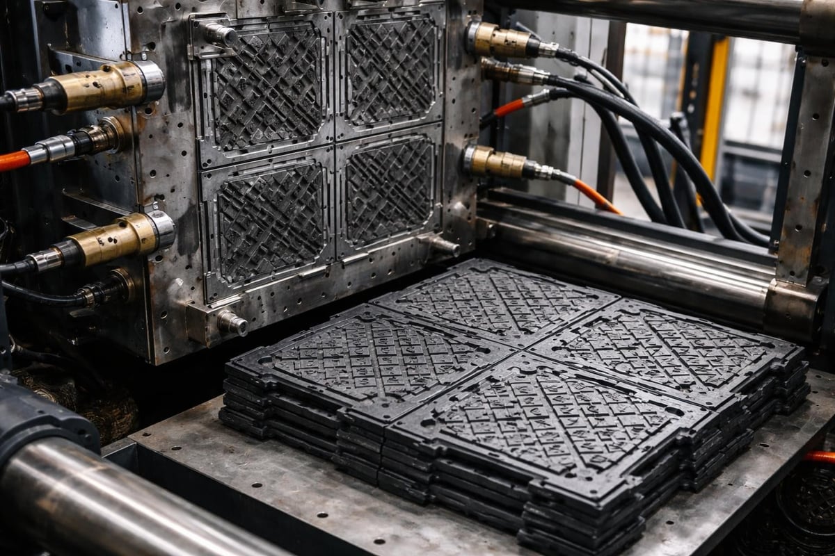 Swisstrax tile construction