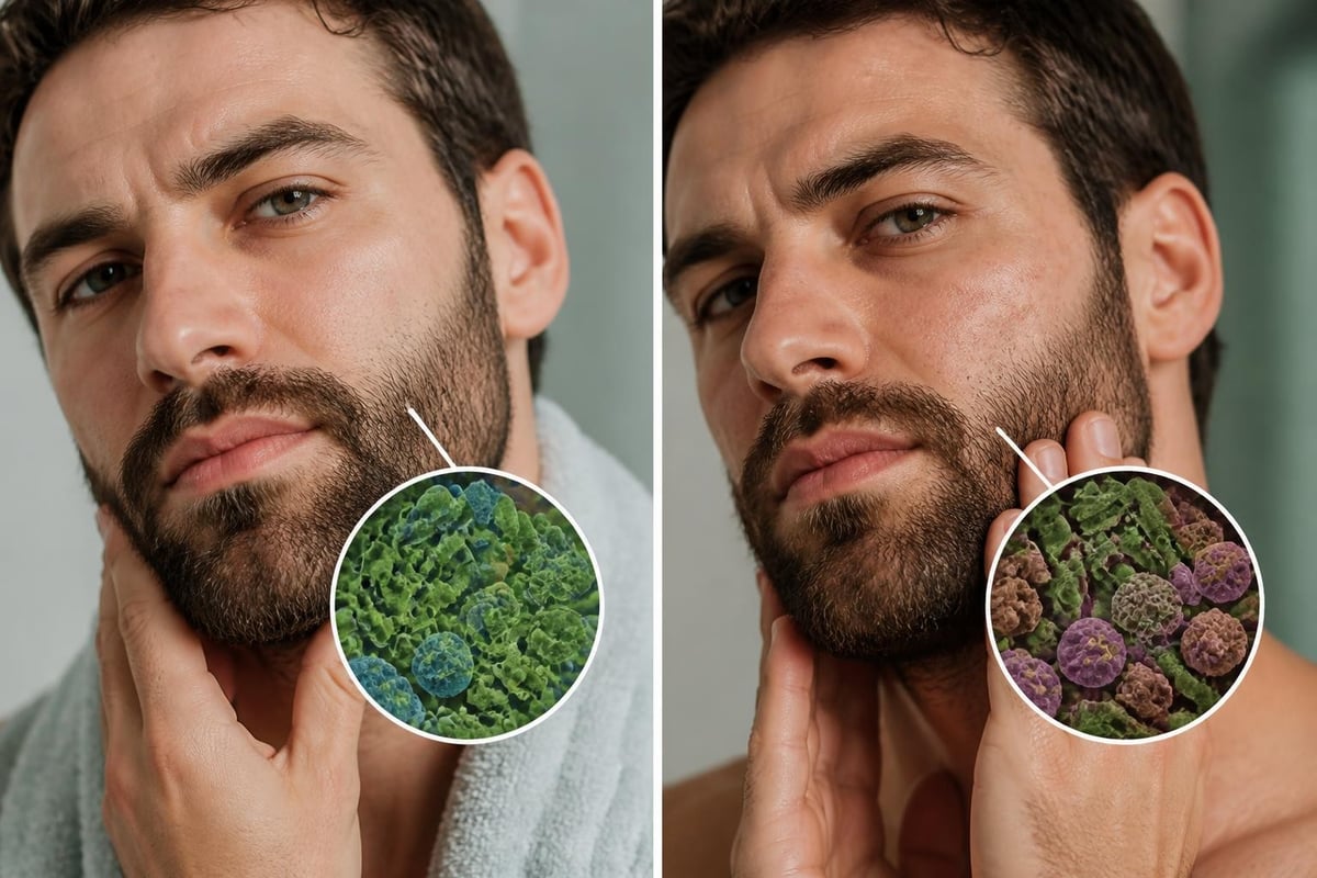 Skin microbiome balance