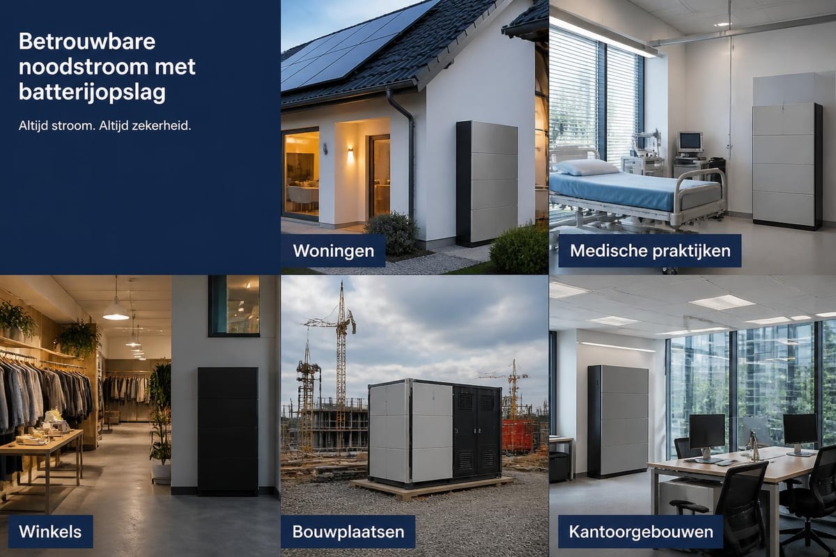 Aggregaat accu toepassingen
