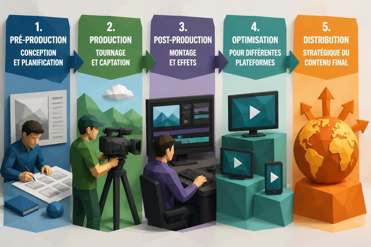 Processus de production audiovisuelle