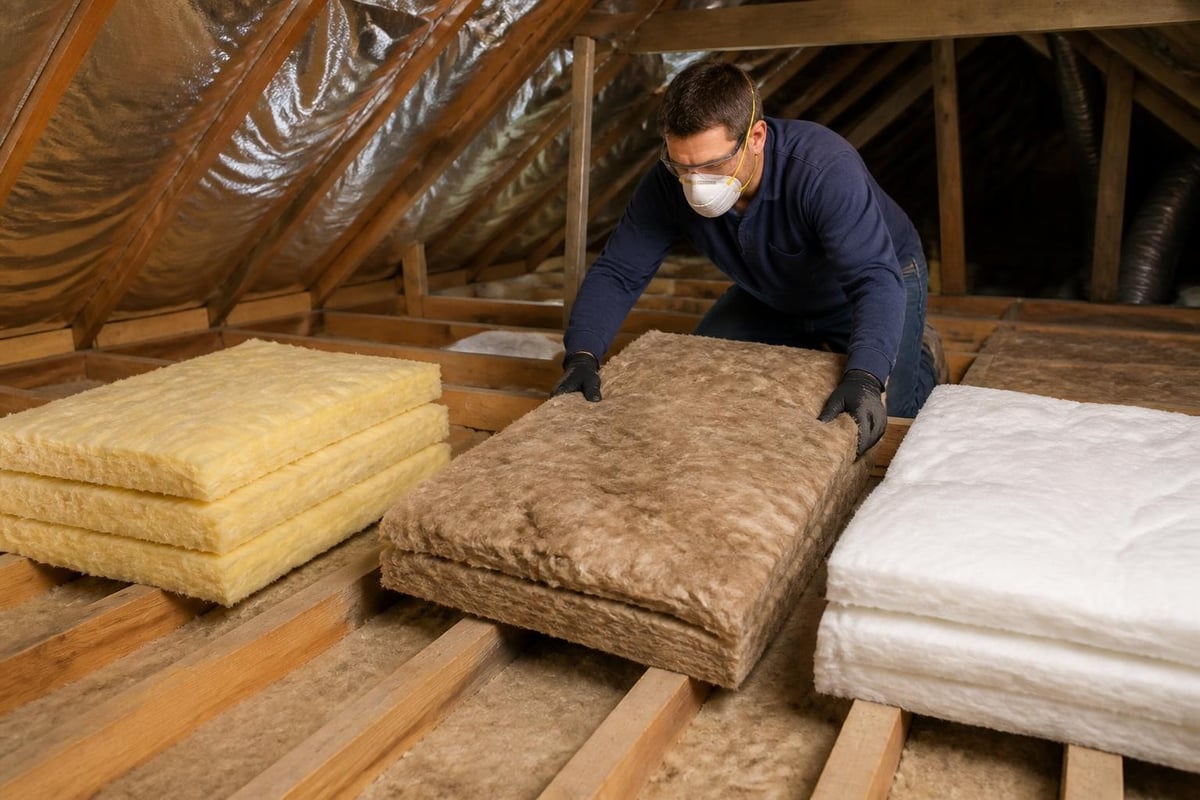 Bulk insulation comparison