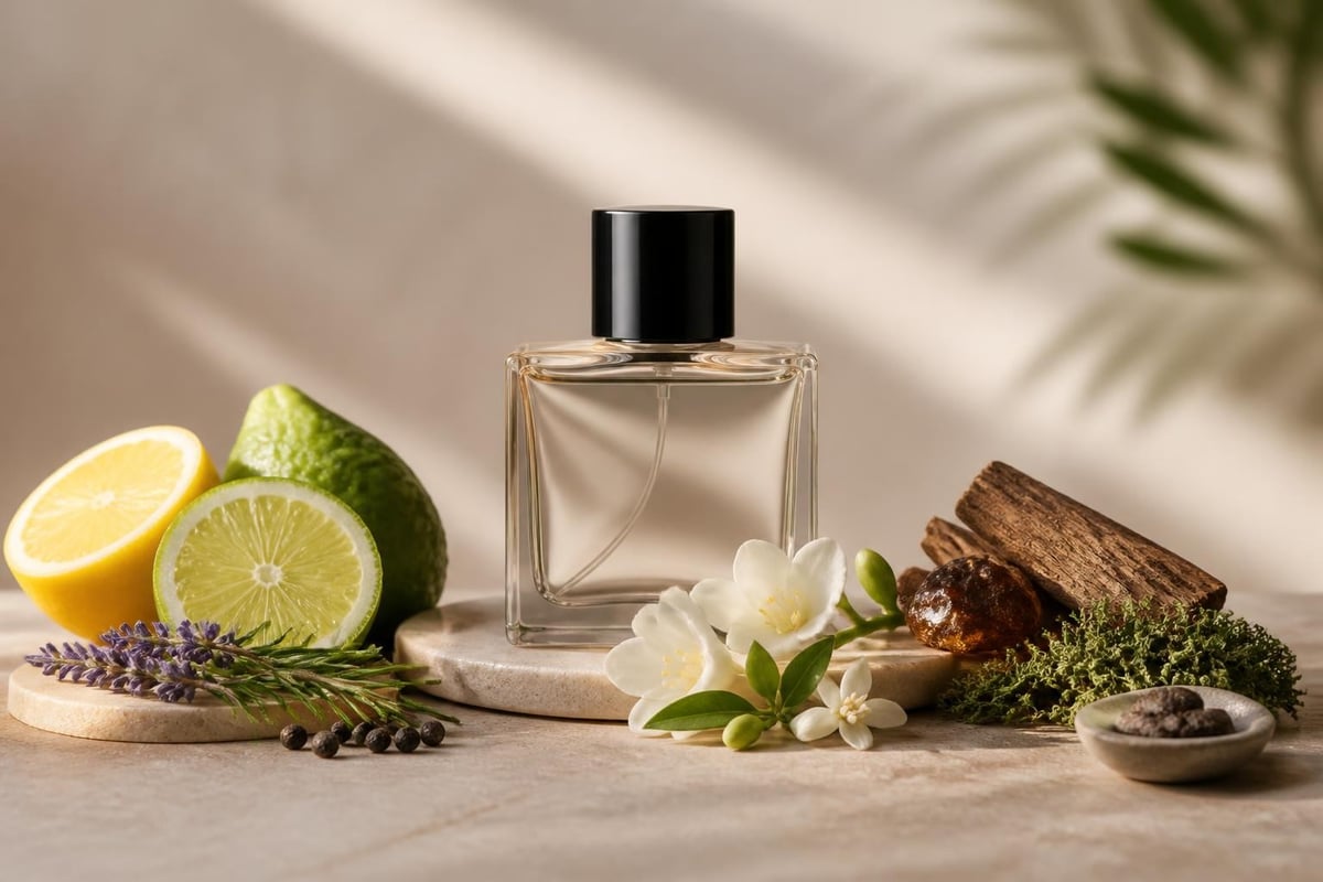 Parfum-Duftpyramide