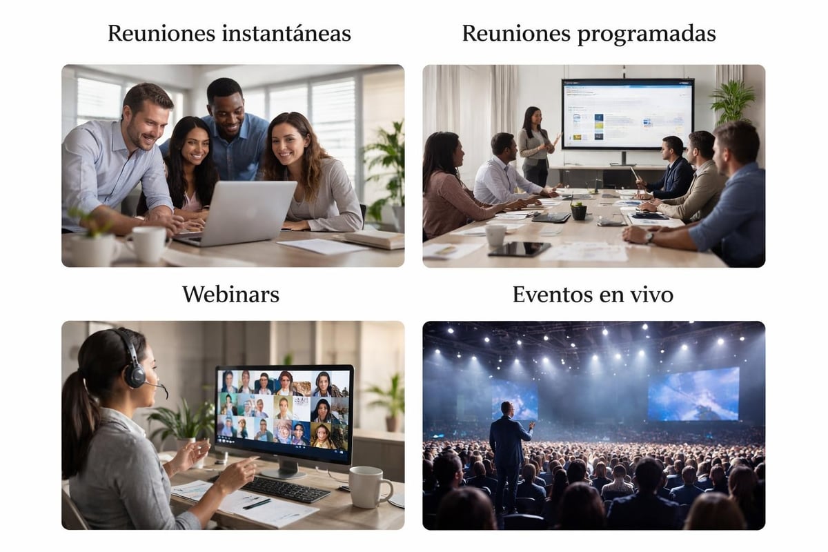 Tipos de reuniones Teams