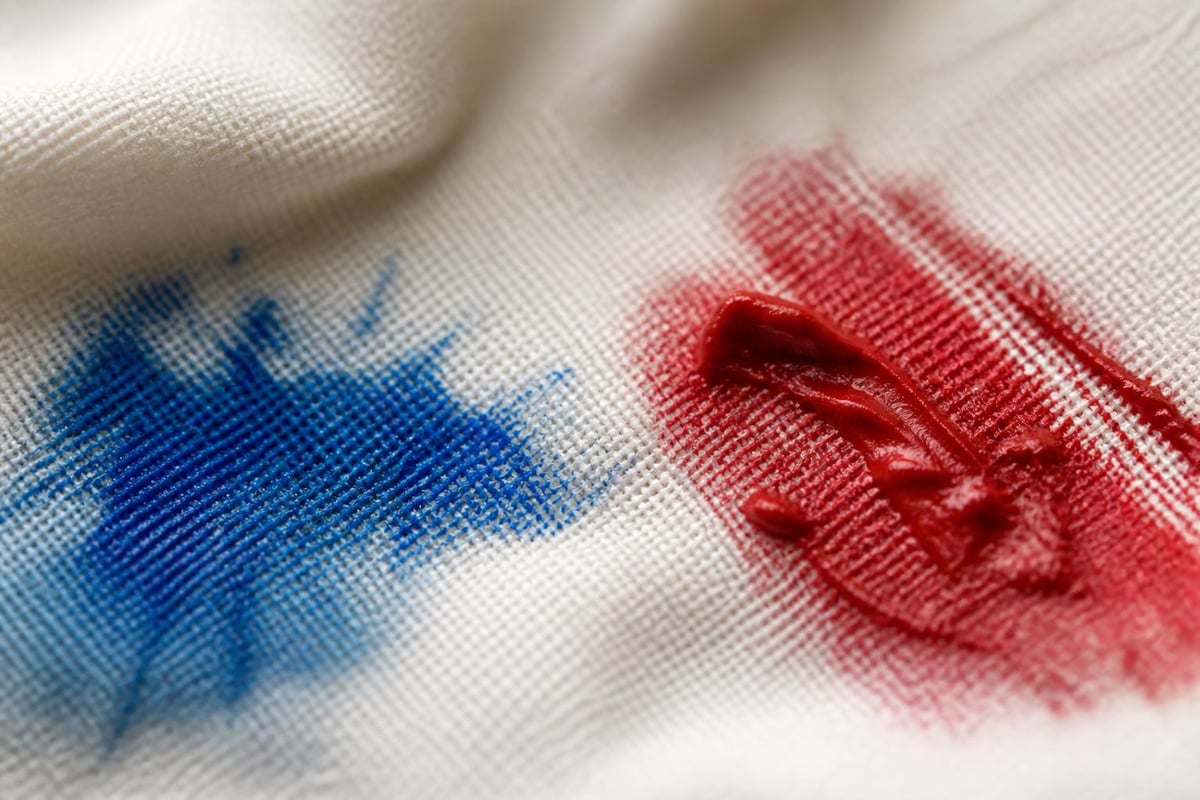 Paint stain chemistry breakdown