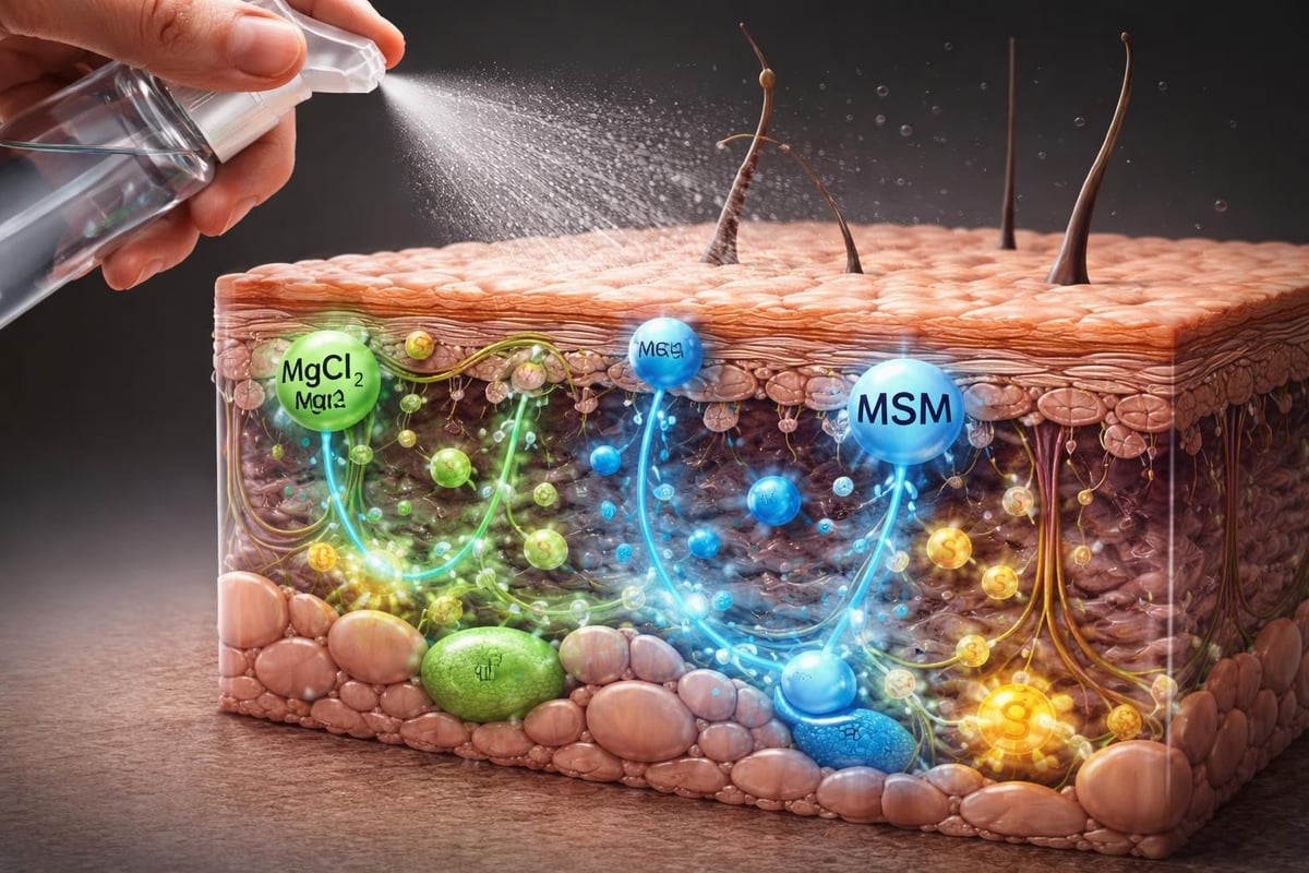 Magnesium and MSM absorption process