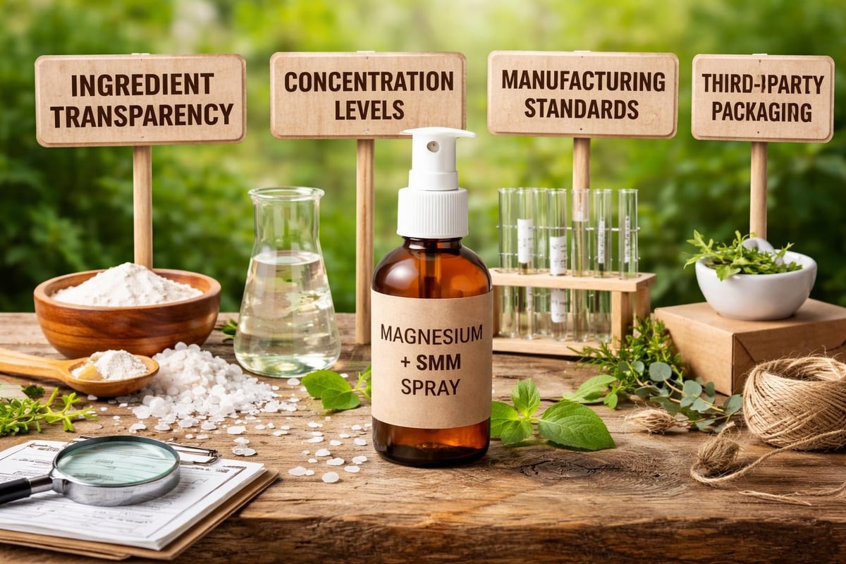 Quality indicators for magnesium spray