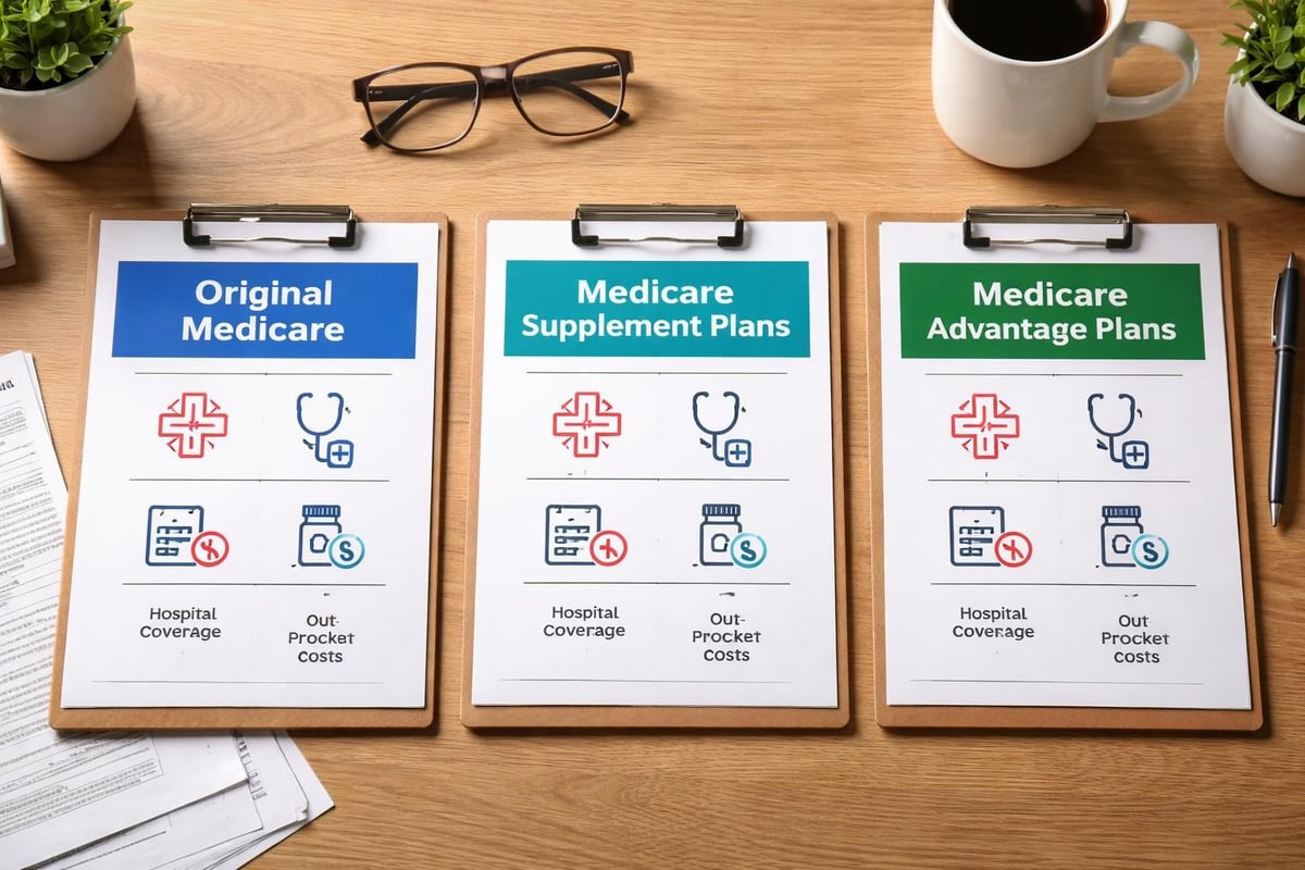 Medicare Broker: Your Guide to Expert Medicare Assistance 2 Medicare plan types comparison