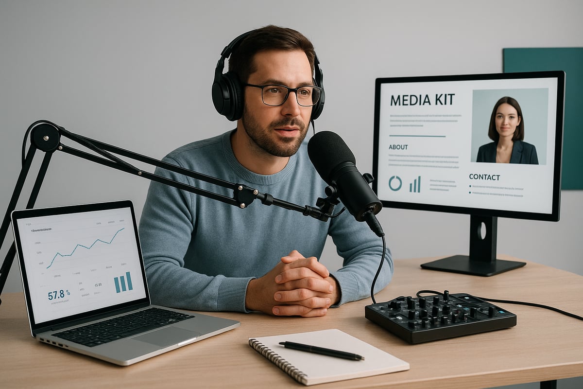 Step-by-Step: How to Build Your Podcast Media Kit in 2026