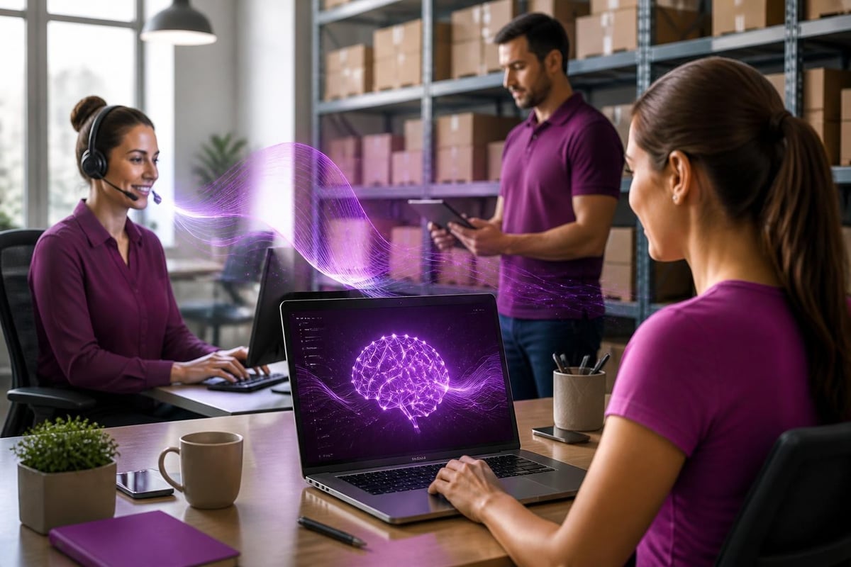 Enterprise AI concepts adapted for small business
