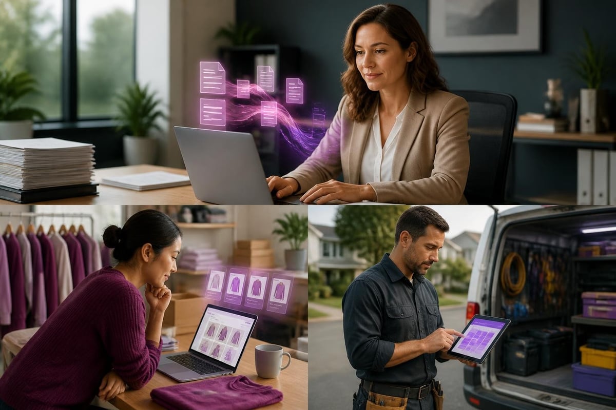 Small business AI applications