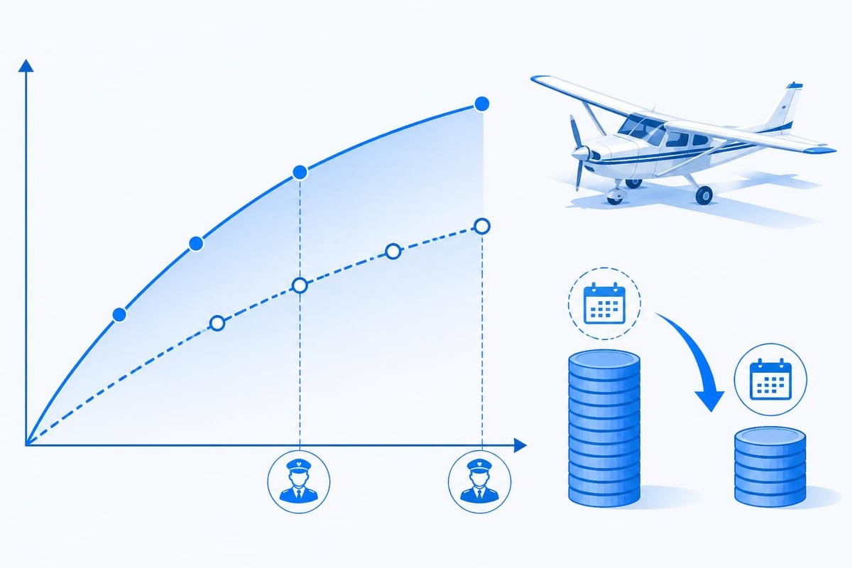 Training frequency and total cost
