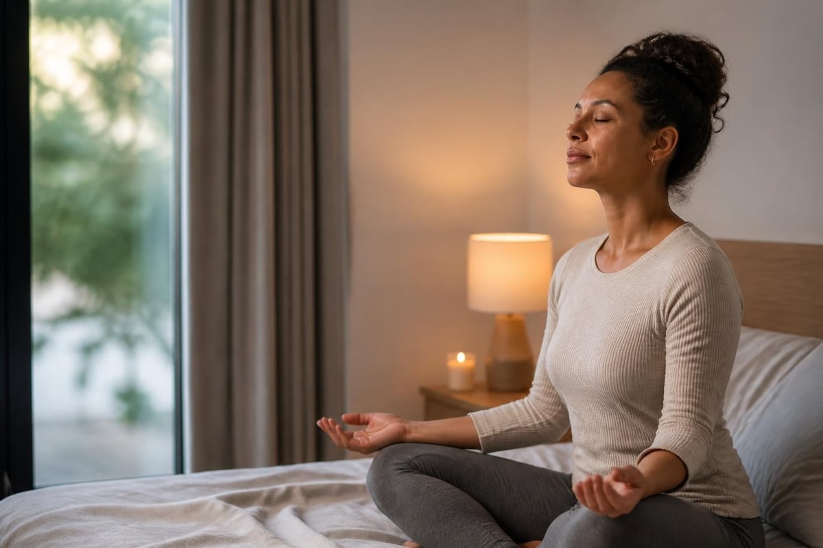 Mindfulness benefits for sleep