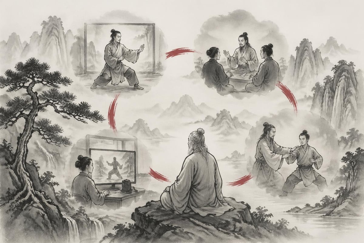 Integration of traditional Tai Chi wisdom with modern learning methods