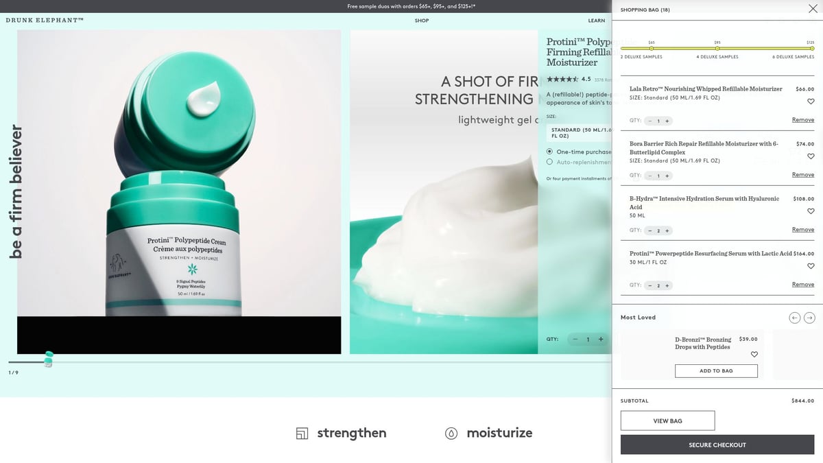 9 Essential Clean Skin Care Products for Radiant Skin in 2026 - Drunk Elephant Protini Polypeptide Cream