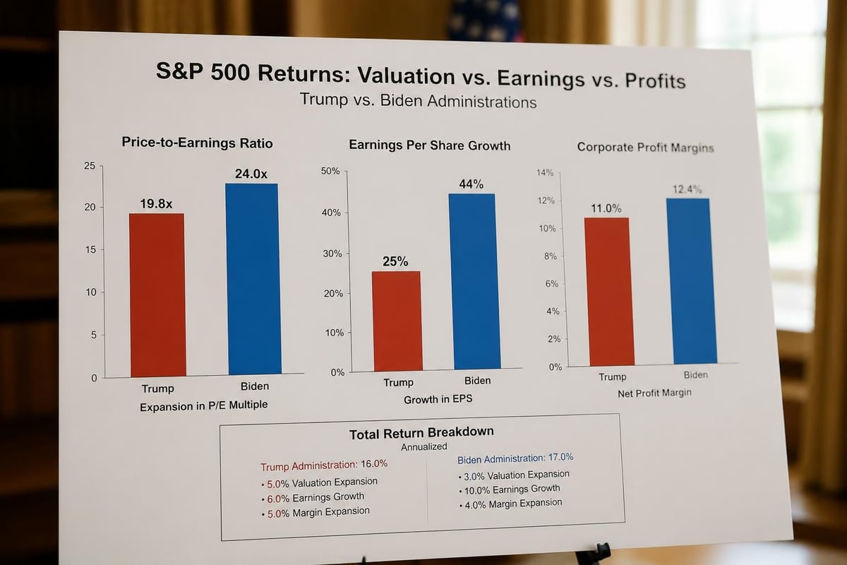 Valuation metrics comparison