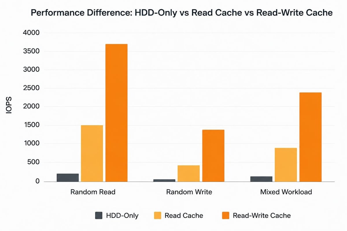 Cache performance comparison