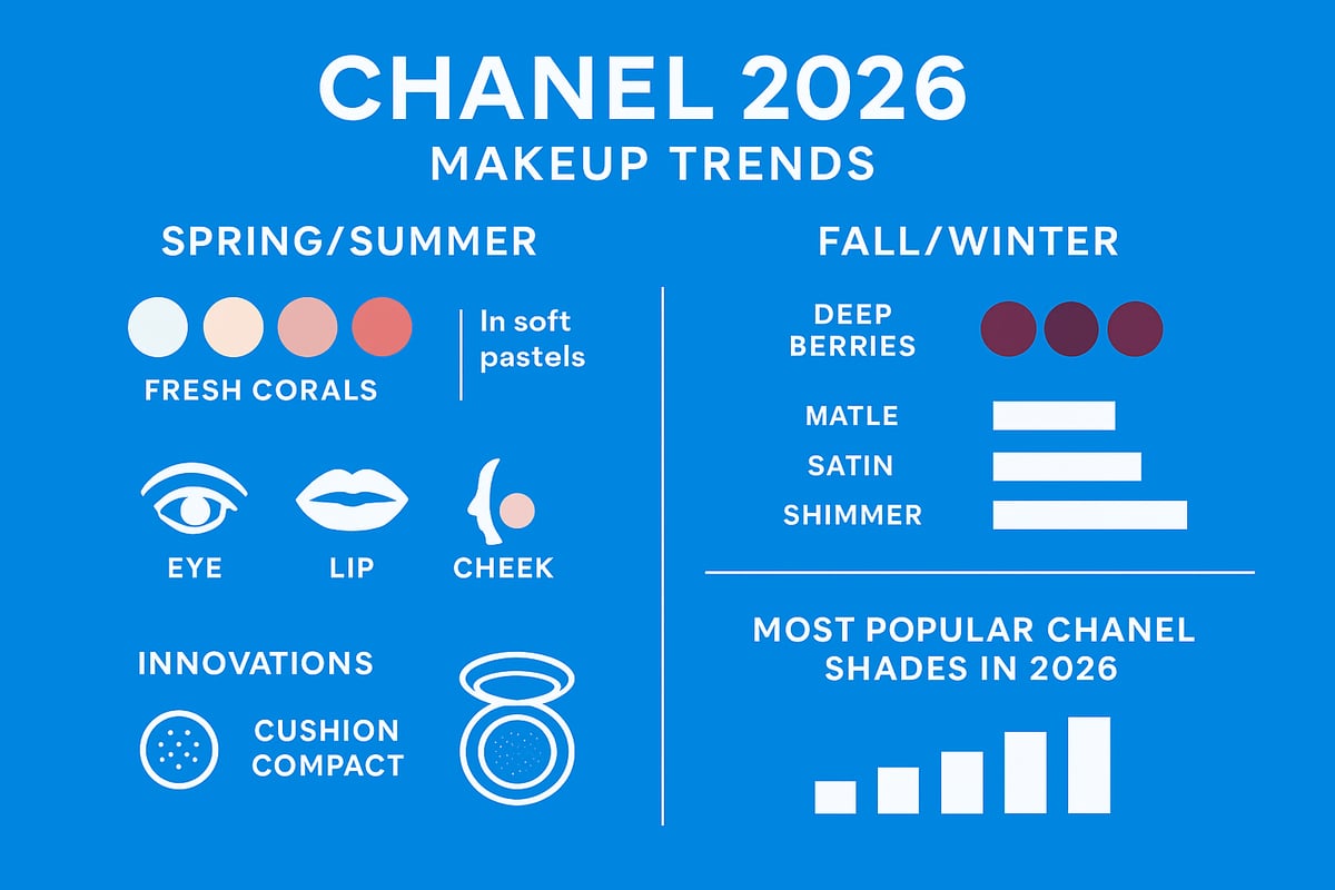 Chanel Makeup Trends and Color Stories for 2026