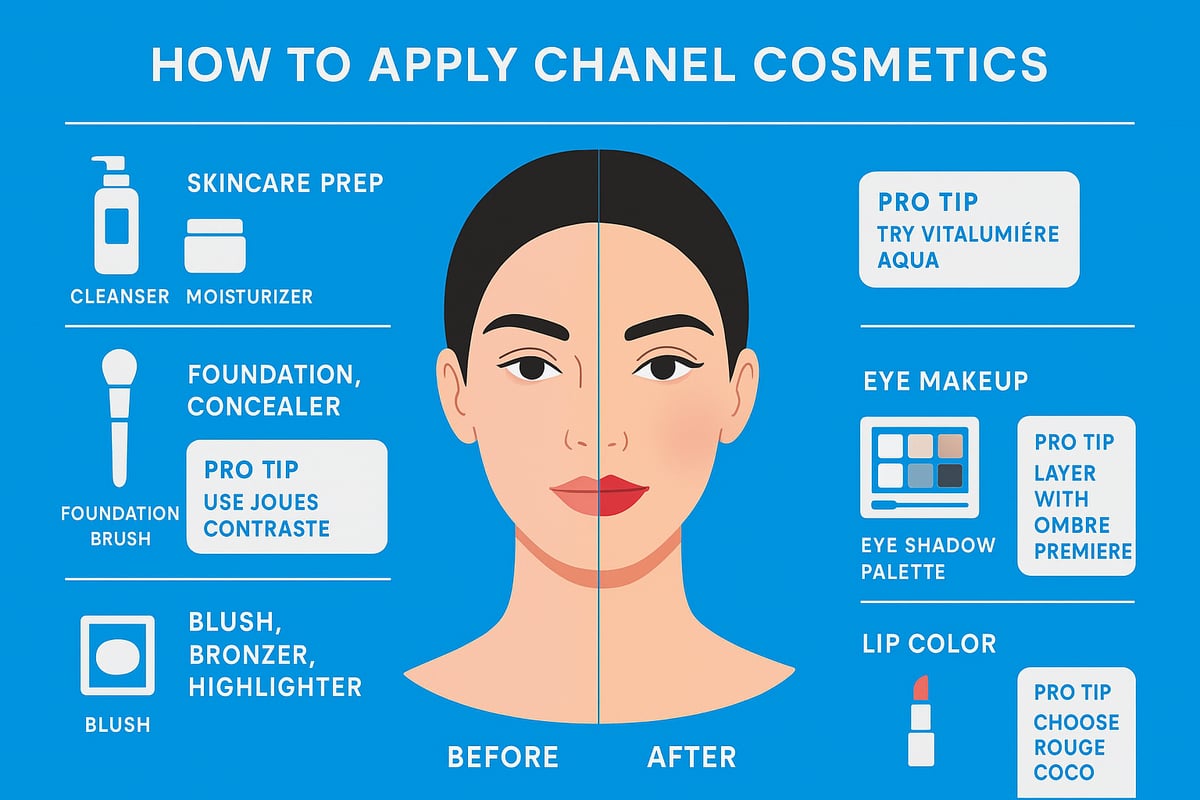 Expert Application Techniques for Flawless Chanel Looks