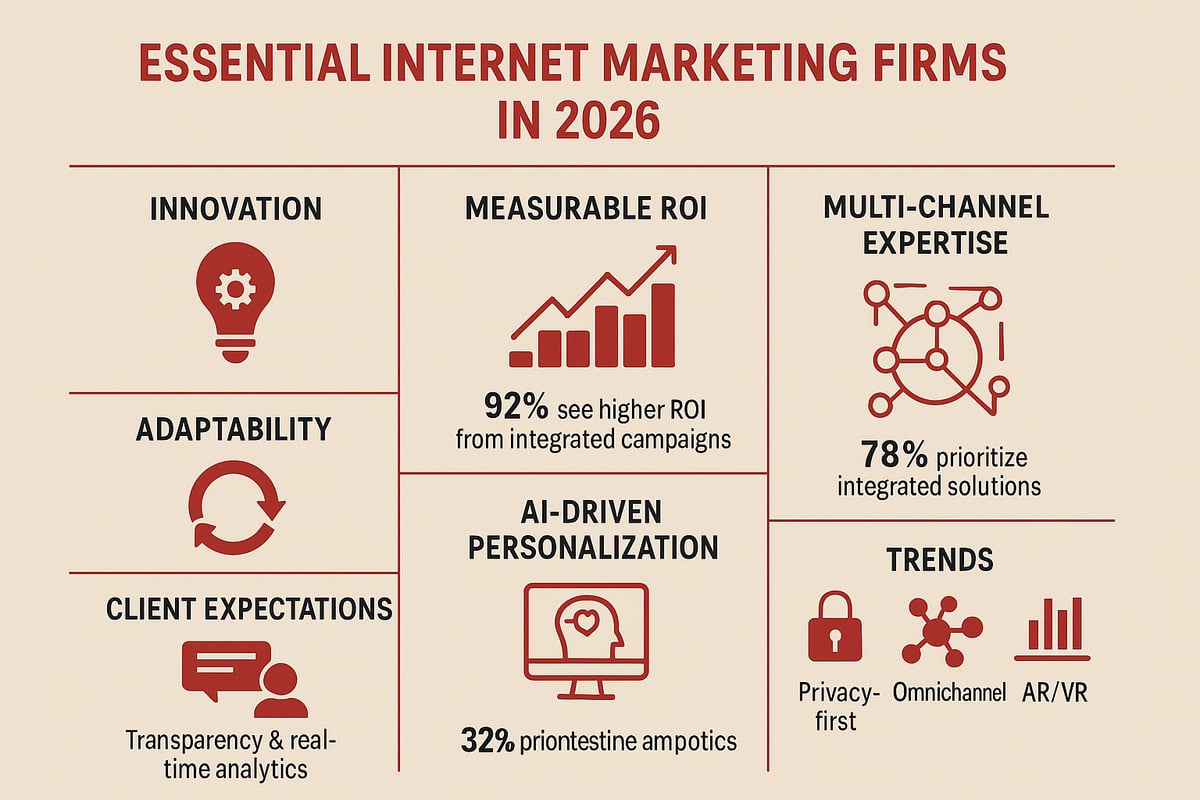 What Makes an Internet Marketing Firm Essential in 2026?