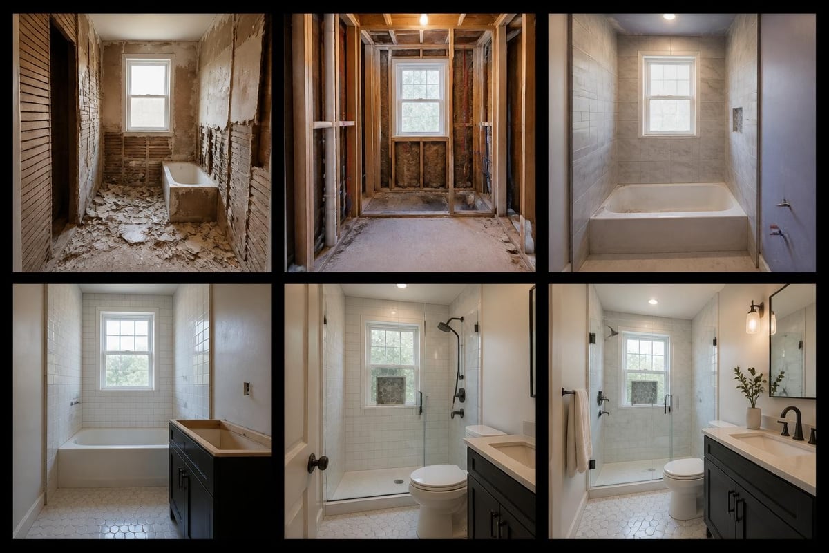 Bathroom renovation timeline