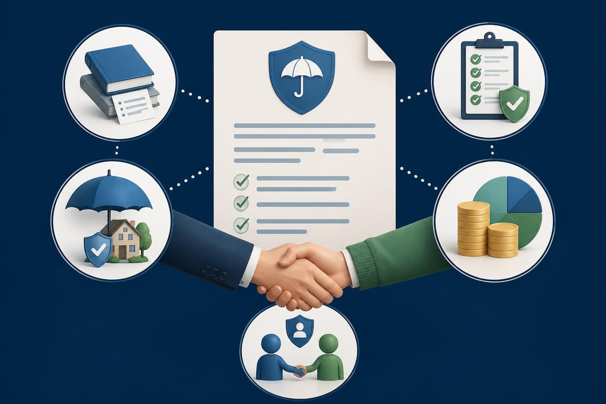 Elementos de una p&oacute;liza de seguro