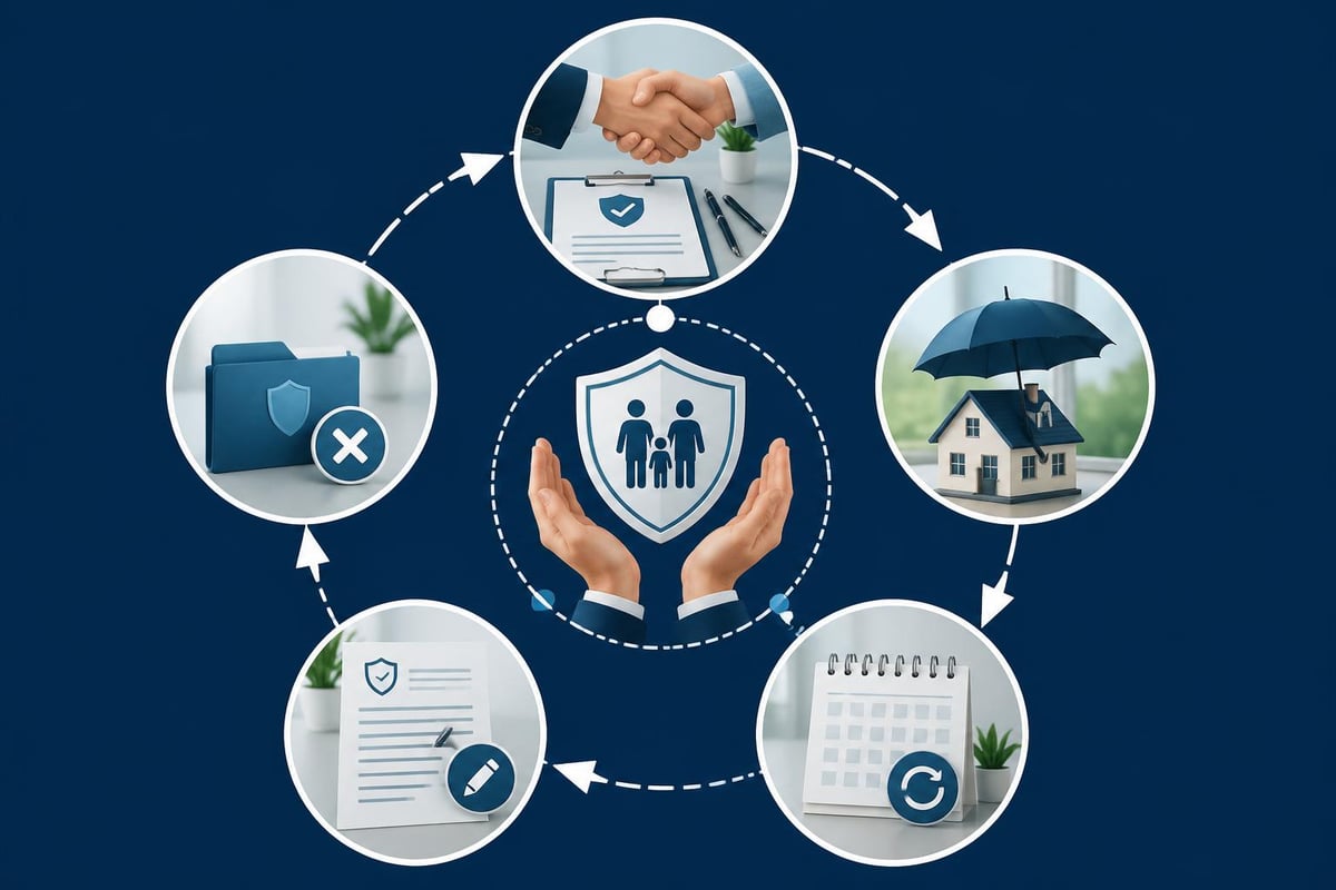 Ciclo de vida de una p&oacute;liza