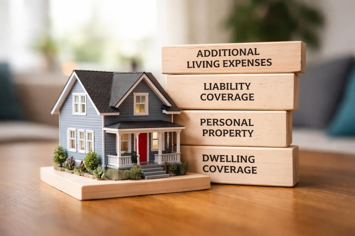 Property insurance coverage layers