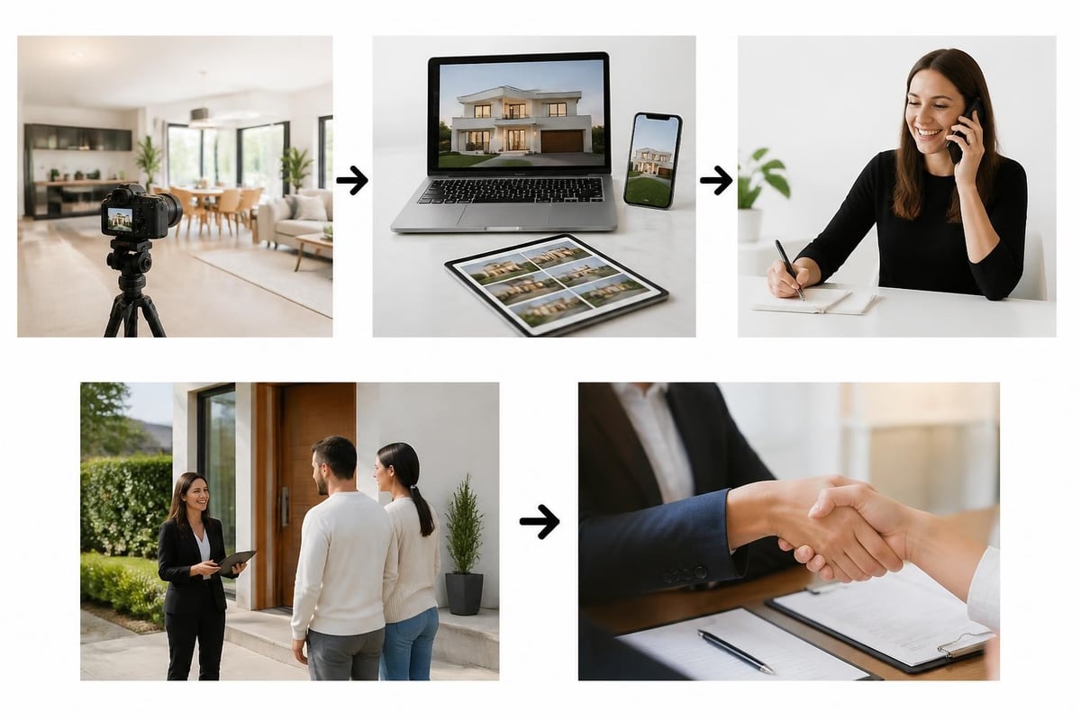 Property marketing strategy workflow